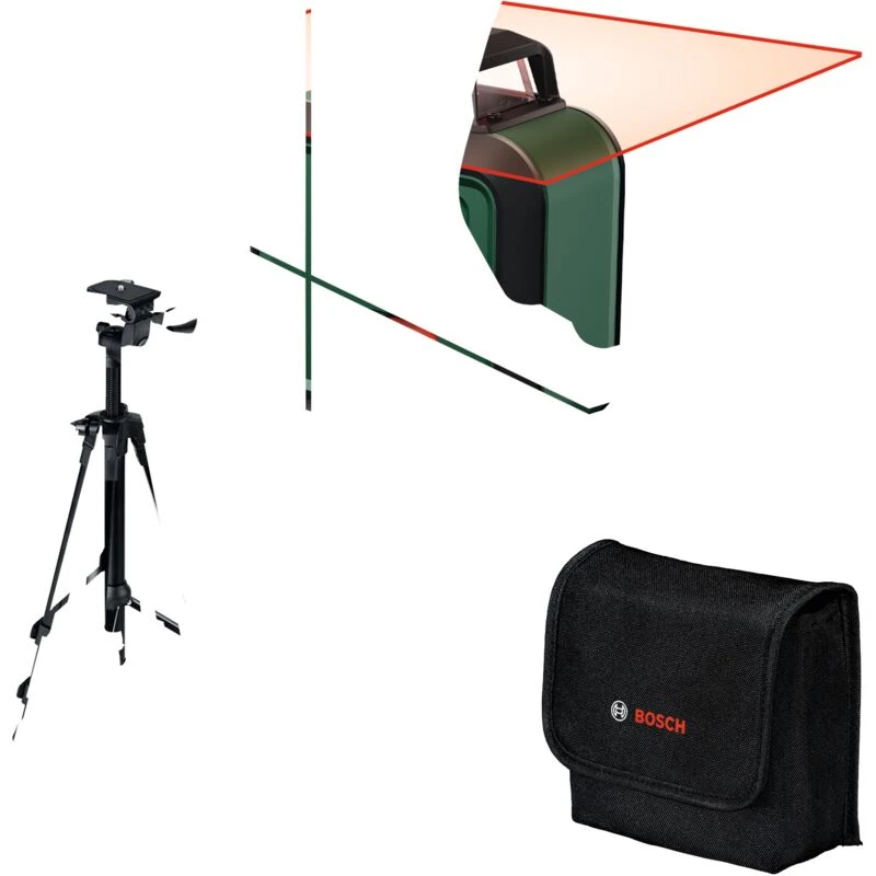 Image of Bosch PLL 360-1 360 Degree Laser Level and Tripod Set PLL 360-1 SET