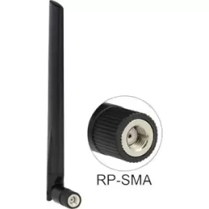 image of Delock 88898 WiFi monopole antenna 5 dB 2.4 GHz, 5 GHz