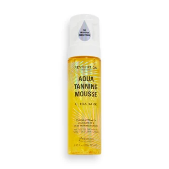 image of Revolution Tanning Aqua Tanning Mousse - Ultra Dark 200ml