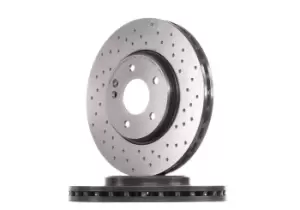 Image of BREMBO Brake disc MERCEDES-BENZ,CHRYSLER 09.8304.1X 5098063AA,5098064AA,5098064AB Brake rotor,Brake discs,Brake rotors 5098064AC,2104211212,2104211512