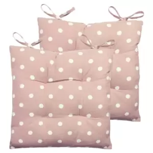 Image of Polka Twin Pack Seat Pads Blush