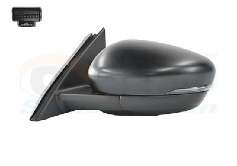 Image of VAN WEZEL Wing mirror VAN WEZEL 1908807