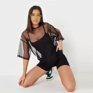 Image of Missguided Oversized t Shirt - Black