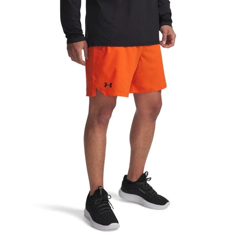 Image of Under Armour UA Vanish Woven 6 Shorts Mens Orange Base male M
