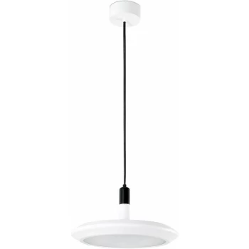 image of Faro Lighting - Faro Planet - LED Dome Ceiling Pendant Light White