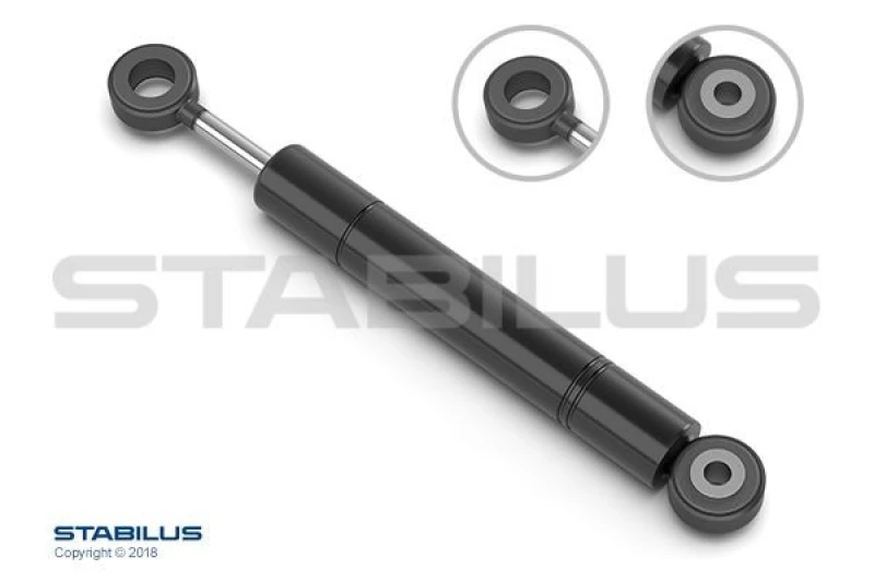 Image of STABILUS 6014VE Vibration Damper, v-ribbed belt Vibration Damper,v-ribbed belt (1637)