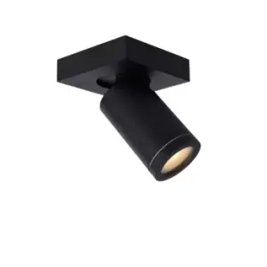 Image of Taylor Modern Ceiling Spotlight Bathroom - LED Dim to warm - GU10 - 1x5W 2200K/3000K - IP44 - Black