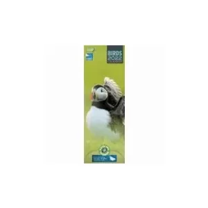 Image of RSPB Slimline Birds Calendar 2022