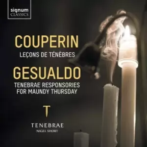 image of Couperin Lecons De Tenebres/ by Francois Couperin CD Album