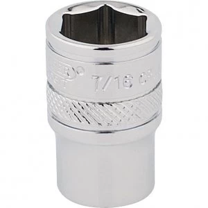 Image of Draper 1/4" Drive Hi-Torq Bi Hexagon Socket Imperial 1/4" 7/16"