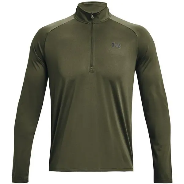Image of Under Armour Tech Half Zip Top Mens - Green S