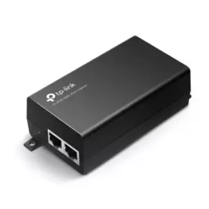 Image of TP-LINK PoE+ Injector - Gigabit Ethernet - 10,100,1000 Mbps - IEEE 802.3ab,IEEE 802.3af,IEEE 802.3at,IEEE 802.3i,IEEE 802.3u - Cat3,Cat4,Cat5,Cat5e