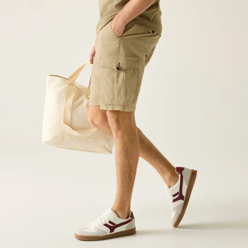 Image of Regatta Mens Shorebay II Cargo Shorts in Beige Size: 32 Beige Male 32