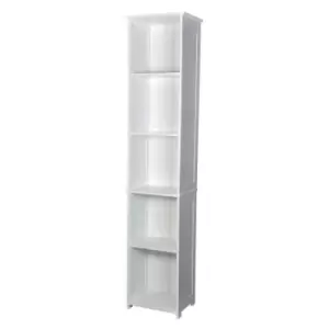 Alaska Tall Storage Unit White