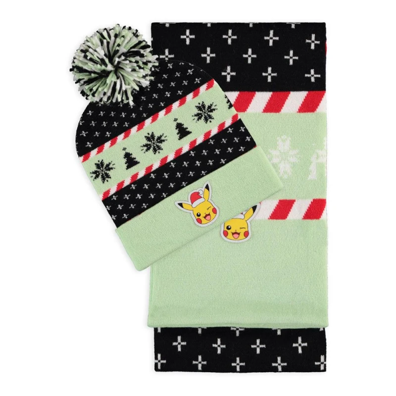 Image of Pokemon Pikachu - Gift set Beanie multicolour Onesize Unisex