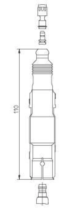 Image of Plug, spark plug BREMI 13272A5