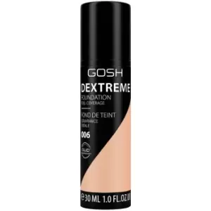 Image of GOSH Dextreme Foundation Full Coverage 006 Honey 30ml