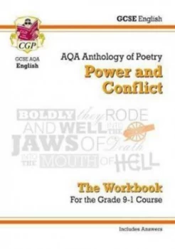 Image of New Gcse English Literature Aqa Poetry Workbook Power and Conflict Anthology includes Answers Hardback