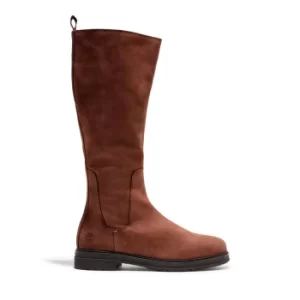 Image of Timberland Hannover Hill Tall Boot For Her In Brown, Size 3.5