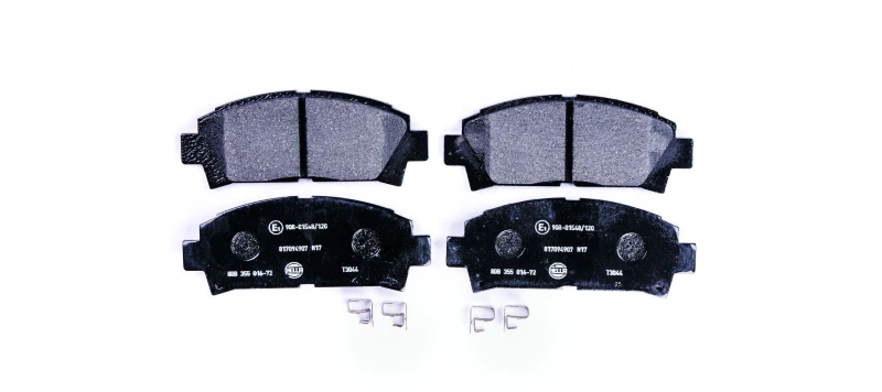 Image of HELLA Brake pad set HELLA 8DB 355 016-721