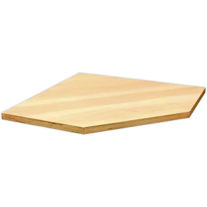 Image of Sealey Superline Pro Wood Worktop for Modular Corner Cabinet MSS System