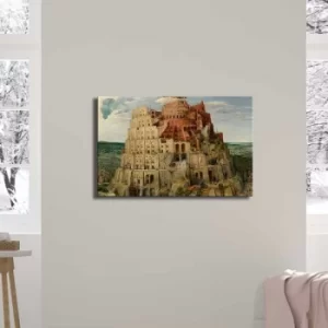 Image of FAMOUSART-09 Multicolor Decorative Canvas Painting