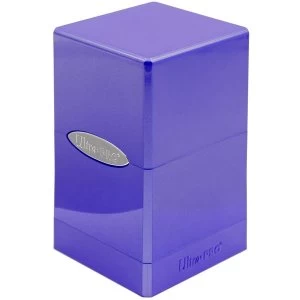 Image of Ultra Pro Hi-gloss Satin Tower Deck Box - Amethyst