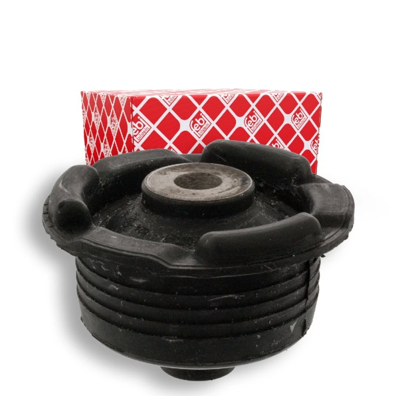 Image of FEBI BILSTEIN 02047 Axle Bushes Rear Axle Right Rubber Hub Carrier Bush (1080)