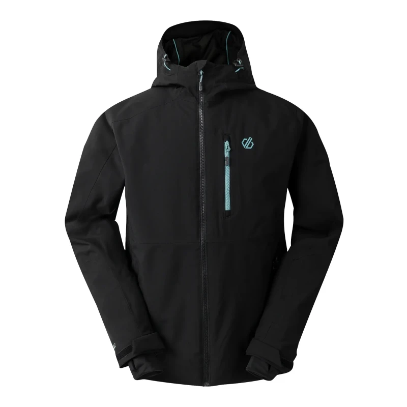 Image of Dare 2b Dare 2b Men Eagle Waterproof Breathable Insulated Skiing Jacket in Jet Black Size: X-Large Jet Black XL Male 5063516185031