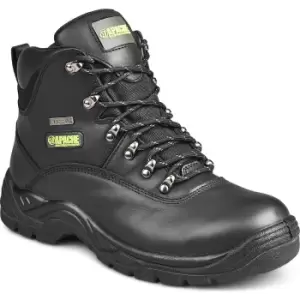 Image of Apache SS81 Waterproof Safety Hiker Boots Black Size 8