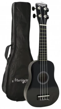 image of Martin Smith Soprano Size Ukulele - Black