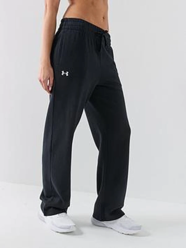 Image of Under Armour Womens joggers Under Armour Rival Fleece Straight Noir Female XL
