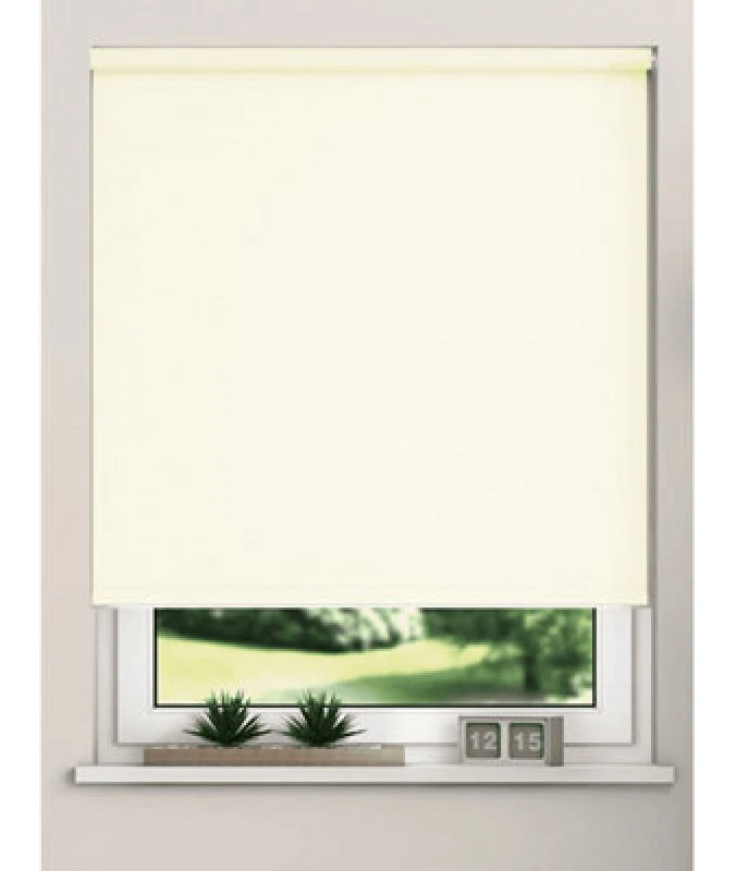 Image of Thermal Blackout Roller Blinds 175Cm Drop X Width 90Cm Cream