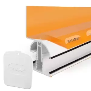 Image of Snapa Wall Side Bar 10/16/25/32/35mm White 6M