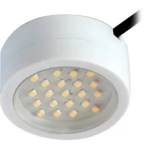 image of Robus Captain 2W LED Mains Voltage Cabinet Light - Cool White - White - R2CLED240CW-01