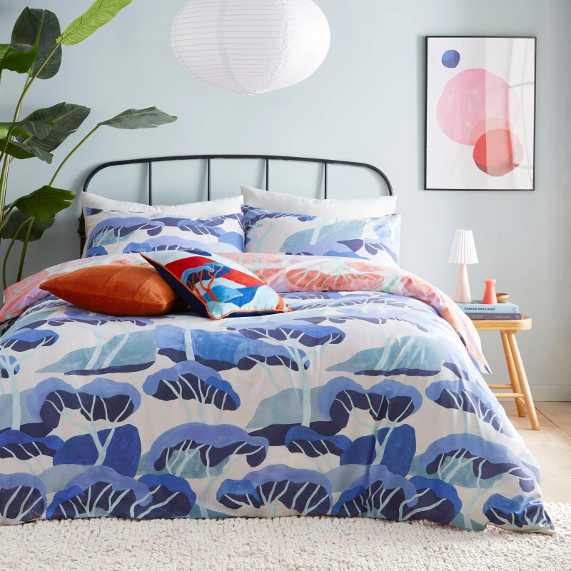 Image of furn. Furn D'azure Abstract Double Duvet Cover Set Multi 5.02553E+12