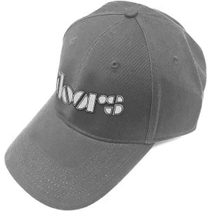Image of The Doors - Logo Unisex Baseball Cap - Grey