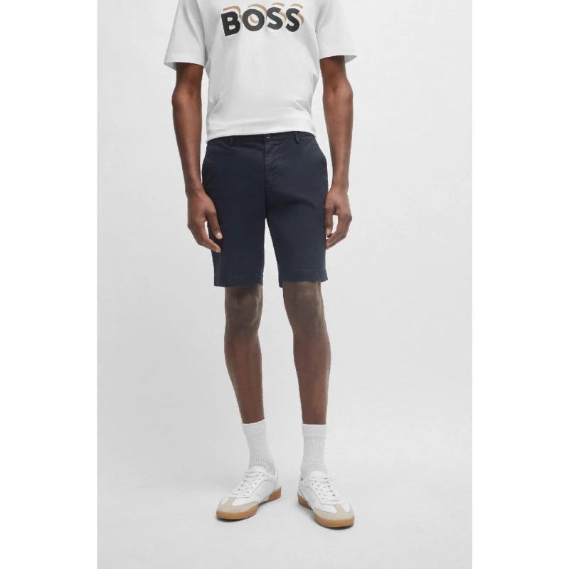 Image of Boss Slice Shorts Dark Blue male 40 inch