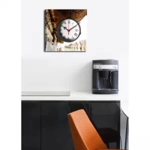 2828CS-7 Multicolor Decorative Canvas Wall Clock