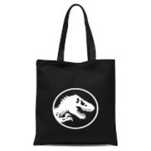 Image of Jurassic Park Circle Logo Tote Bag - Black