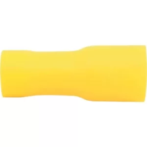 Image of 6.30MM Fully Insulated Yellow Female Push-on (100)