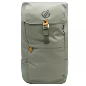 image of Dare 2B Offbeat Leather Trim 25L Backpack (One Size) (Agave Green/Gold Fawn)