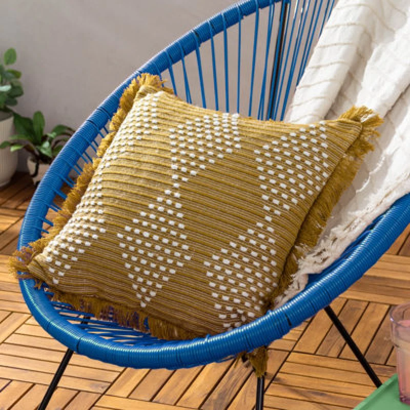 Image of furn. Kadie Square Cushion Gold