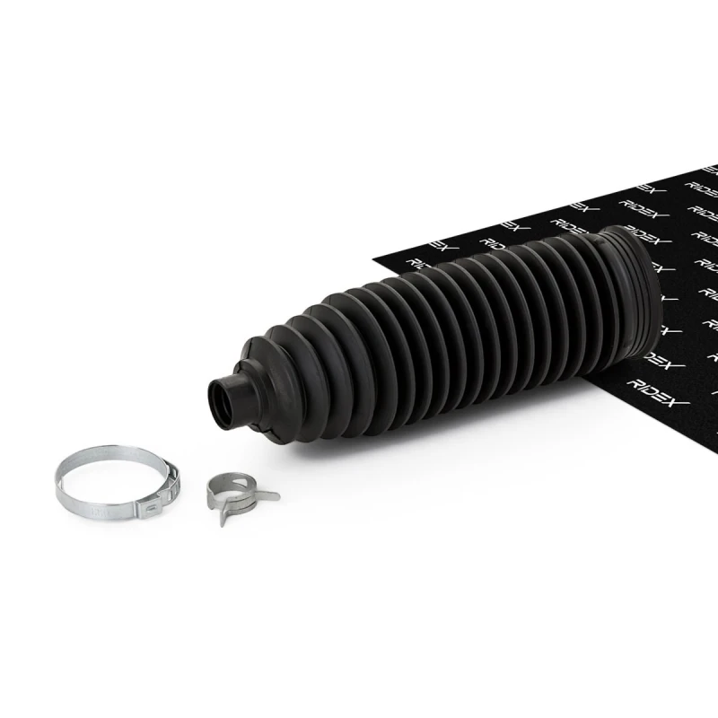Image of RIDEX 191B0030 Steering Rack Boot Front Axle Bellow,steering (191)