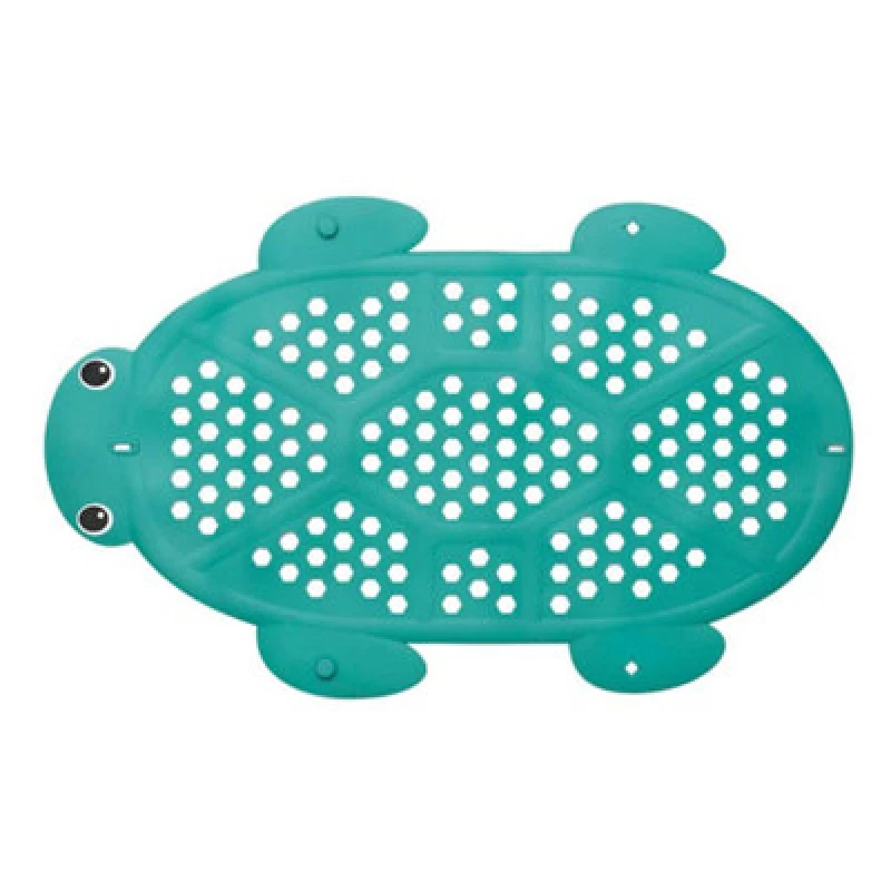 Image of Infantino 2 in 1 Turtle Bath Mat & Basket in Green Green Unisex