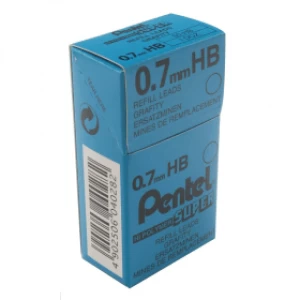 Image of Pentel Mechanical Pencil Refills 0.7mm HB (12 Refills)