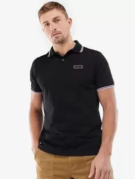 Barbour International Event Small Logo Tipped Polo Shirt