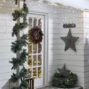 Image of The Winter Workshop - Snowing Icicles - 720 LEDs - Blue/Cool White Mix