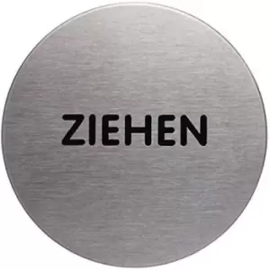 Image of Door Sign "Ziehen" (Pull)