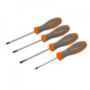 Image of AVIT AV05011 Workshop Screwdriver set 4 Piece Slot, Phillips